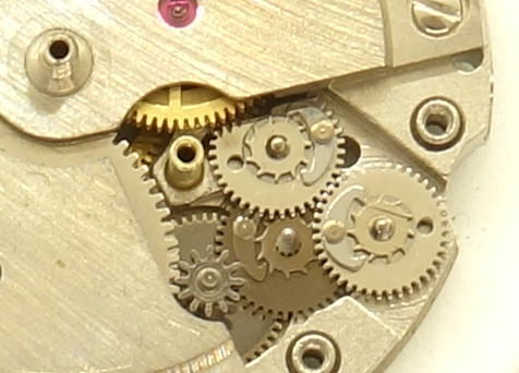 Detail: Räderwerk Automatic