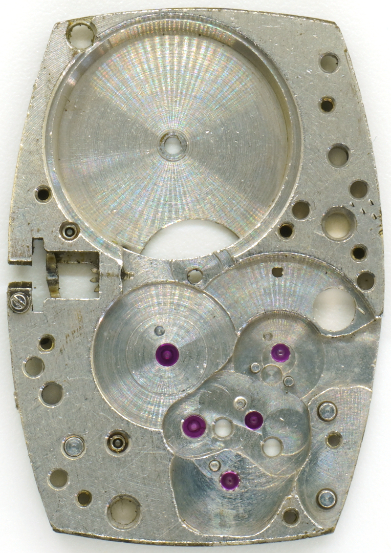 Grundplatine Bulova 7 AA: Grundplatine