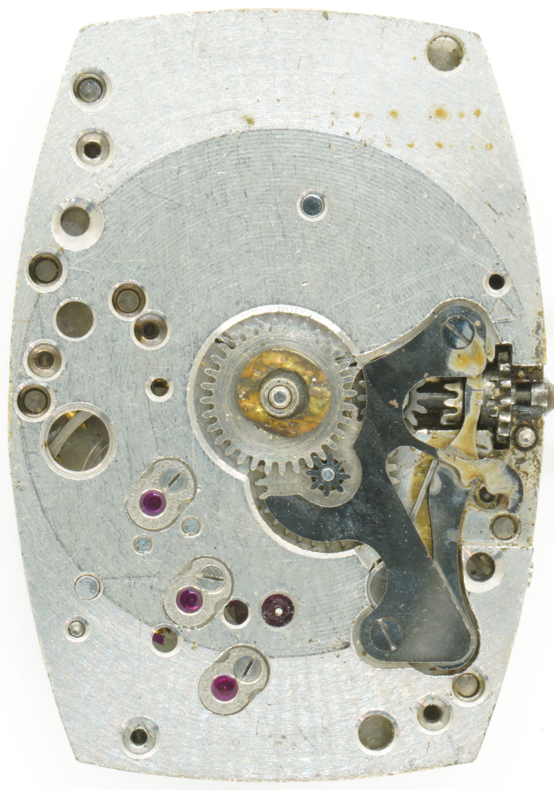 Buolva 7 AA: Zifferblattseite Bulova 7 AA: Buolva 7 AA: Zifferblattseite