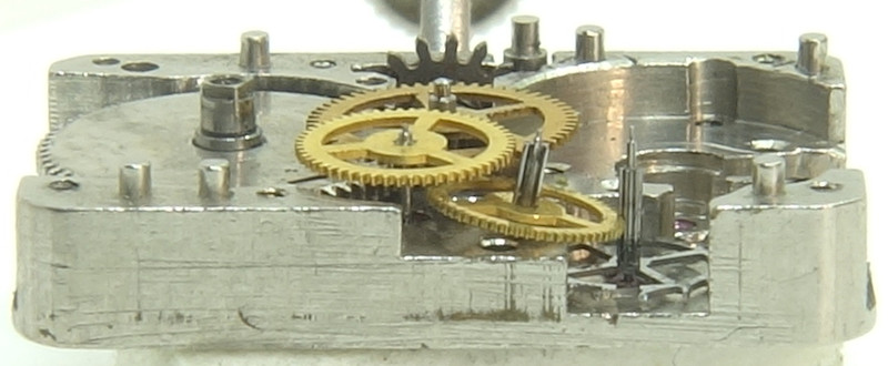 Seitenansicht des Räderwerks Chaika 1200: Seitenansicht des Räderwerks