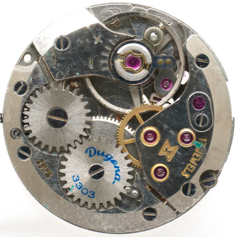 Ausführung als "Dugena 3303" ETA 2512: Ausführung als "Dugena 3303"