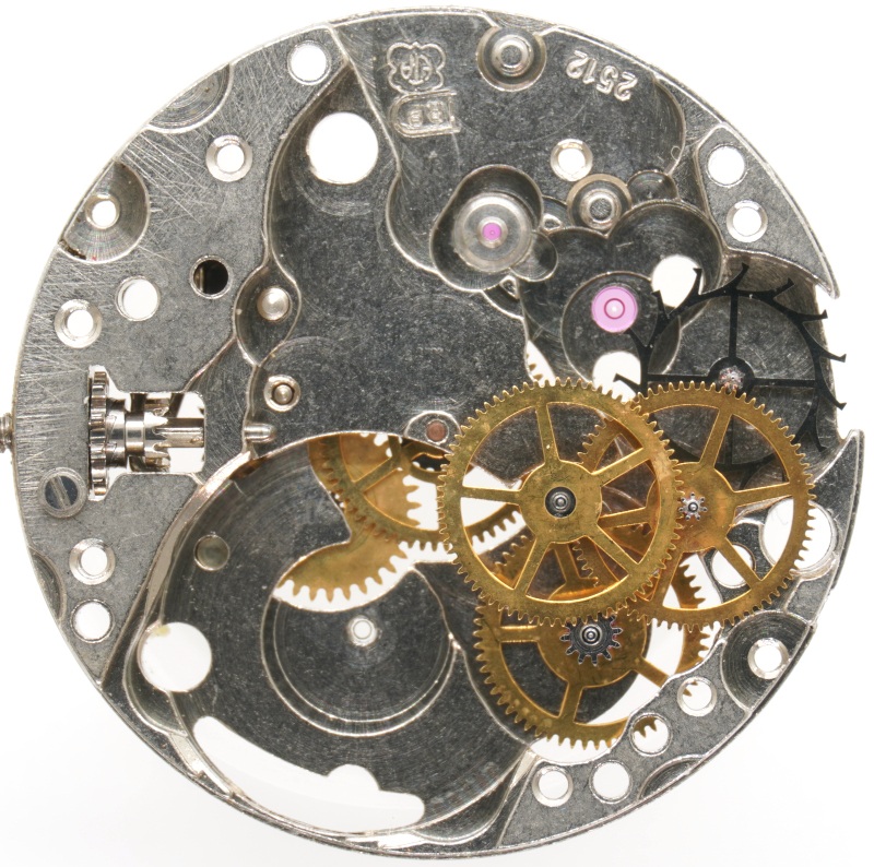 Räderwerk ETA 2512: Räderwerk