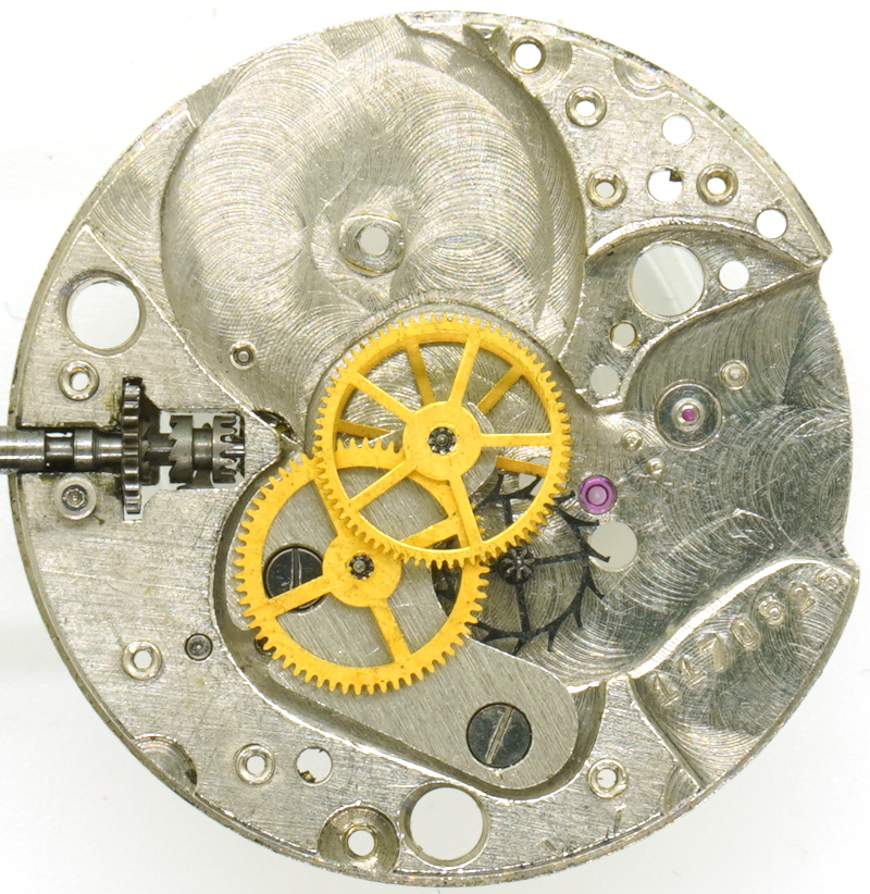 Räderwerk Poljot 2415A: Räderwerk
