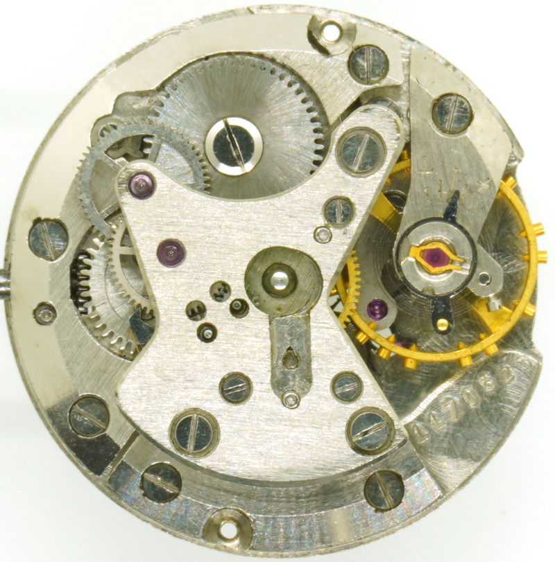 Werk ohne Rotor Poljot 2415A: Werk ohne Rotor