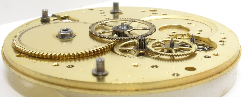 Seitenansicht des Räderwerks Sonceboz 113: Seitenansicht des Räderwerks