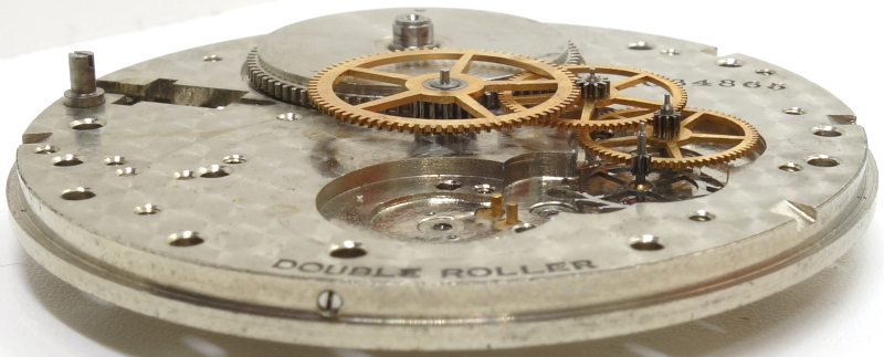 Seitenansicht des Räderwerks South Bend Grade 411: Seitenansicht des Räderwerks