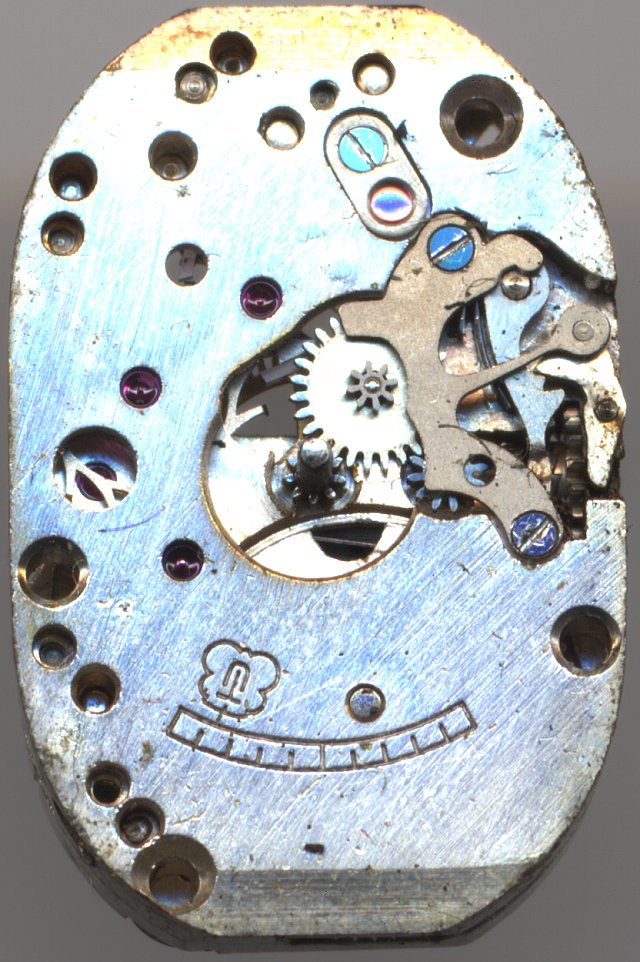 Unitas 531: Zifferblattseite Unitas 531: Unitas 531: Zifferblattseite