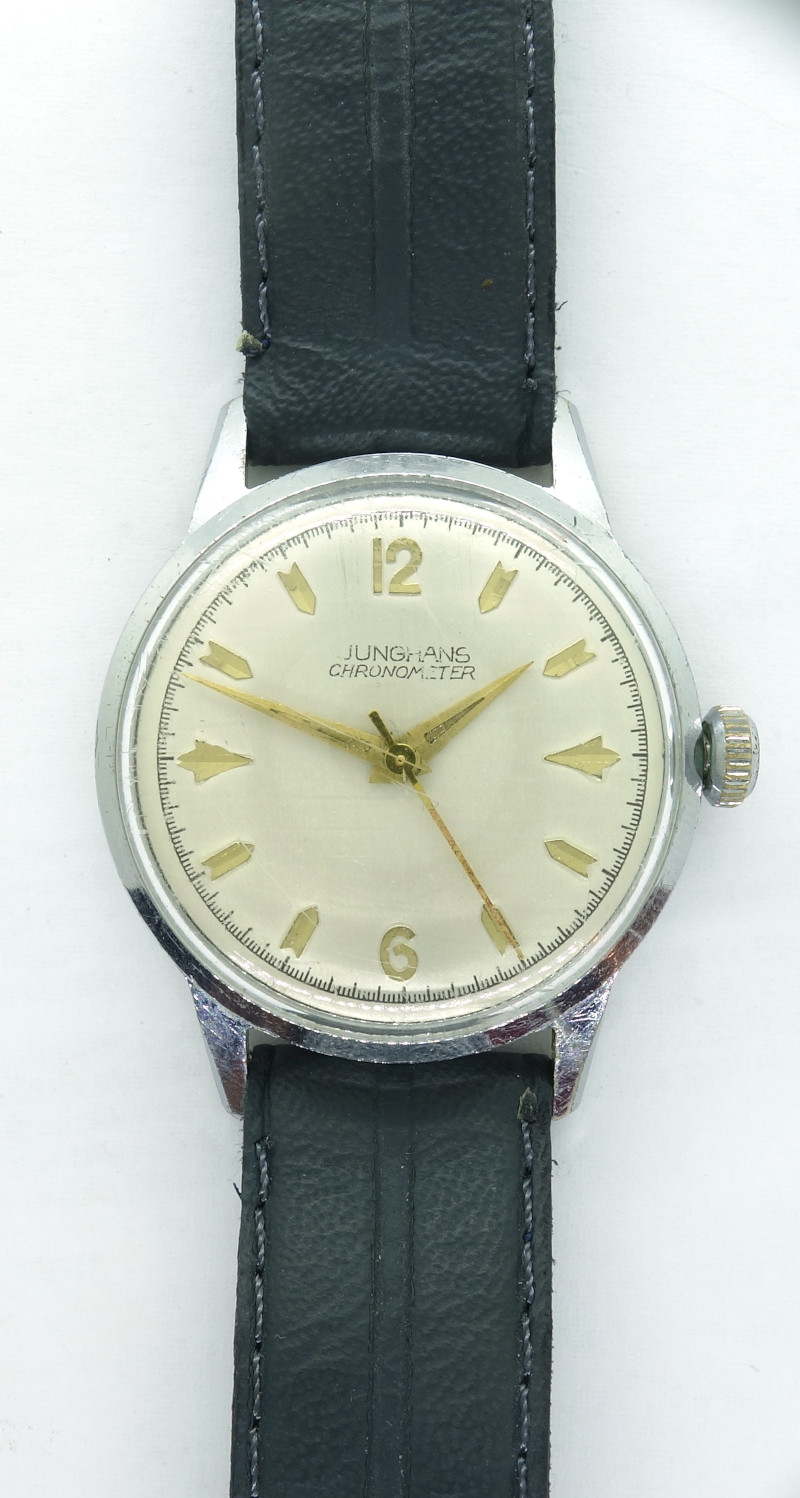 Junghans Chronometer Herrenuhr Junghans J82/3 (682.73): Junghans Chronometer Herrenuhr